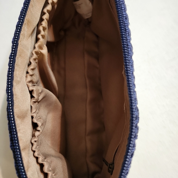 Sakroots Black and Pink Cosmetic Bag with Floral Design, Pristine - Picture 12 of 12